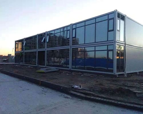 拆卸式鋼結(jié)構(gòu)壓花活動房